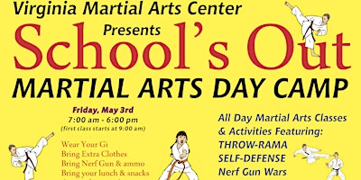 School's Out Karate Camp primary image