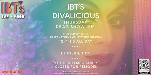 Imagen principal de IBT’s Divalicious • Hosted by DIva