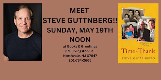 BOOK SIGNING WITH STEVE GUTTENBERG