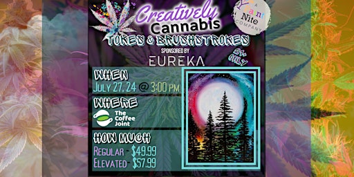 Primaire afbeelding van Creatively Cannabis: Tokes & Brushstrokes  (420 Smoke and Paint) 7/27/24