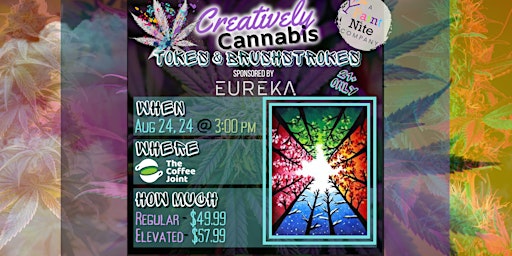 Hauptbild für Creatively Cannabis: Tokes & Brushstrokes  (420 Smoke and Paint) 8/24/24