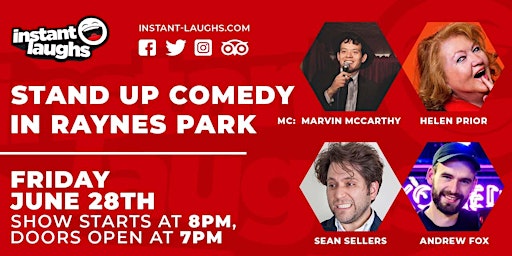 Stand up comedy in Raynes Park  primärbild
