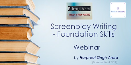 Screenplay Writing Foundation Skills (WEBINAR) primary image