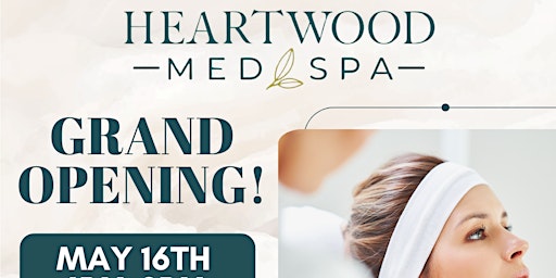 Imagem principal do evento Heartwood Medical Spa Grand Opening