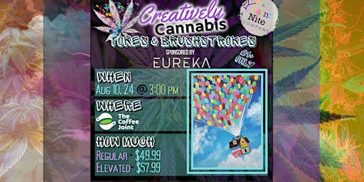 Creatively Cannabis: Tokes & Brushstrokes  (420 Smoke and Paint) 8/10/24 primary image