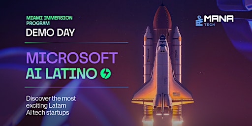 Primaire afbeelding van Microsoft AI Latino Program 2.0 - Demo Day