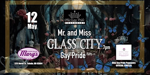 Imagem principal do evento Mr and Miss Glass City Gay Pride Pageant
