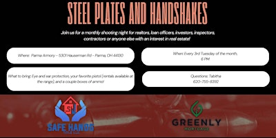 Steel plates and Handshakes primary image