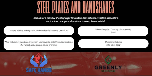 Imagem principal do evento Steel plates and Handshakes