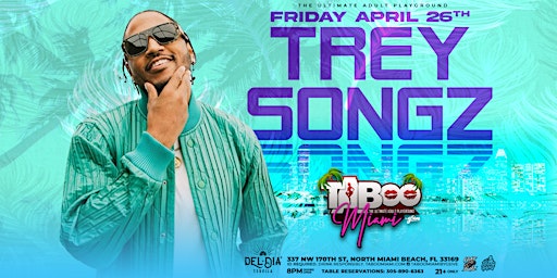 Imagem principal do evento Trey Songz This Friday April 26th Taboo Miami By G5ive