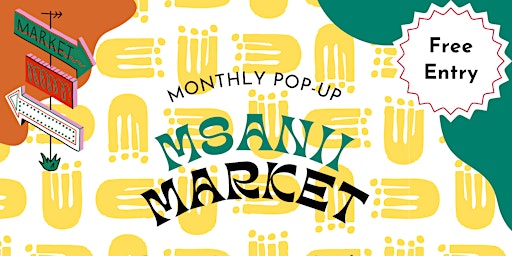 Primaire afbeelding van Msanii Vendor Market: Monthly Pop-Up
