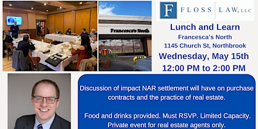 Imagem principal do evento Floss Law - Lunch and Learn Francesca's Northbrook