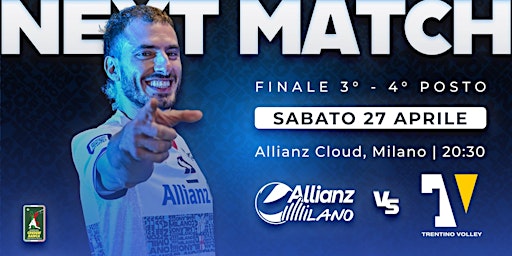 Imagem principal do evento Finale 3° posto | Milano vs Trento