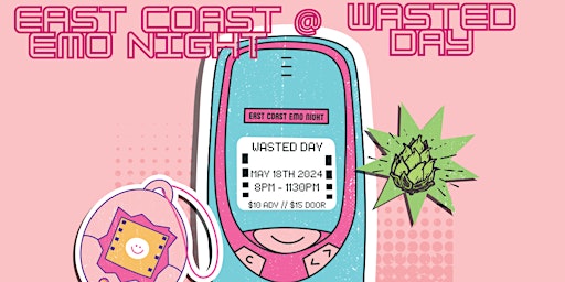 Imagem principal do evento East Coast Emo Night at Wasted Day