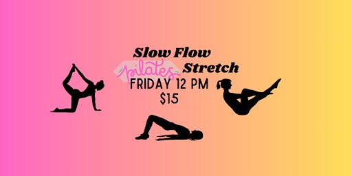 Slow Flow Pilates Stretch in the Evening!  primärbild