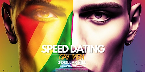 Hauptbild für Queer Speed Dating in Williamsburg @ 3 Dollar Bill (Gay Men Over 21)