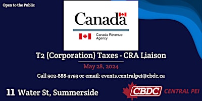 Immagine principale di CRA Liaison - T2 (Corporate) Taxes 