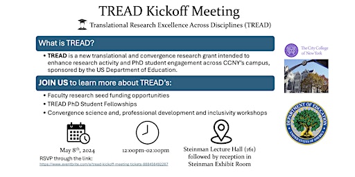 TREAD Kickoff Meeting primary image