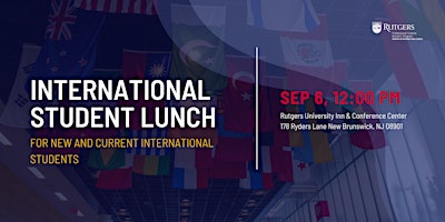 Imagen principal de International Student Lunch + Mingle