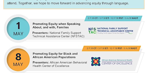 Words Matter Wednesdays:  A Series on Advancing Equity Through Language primary image
