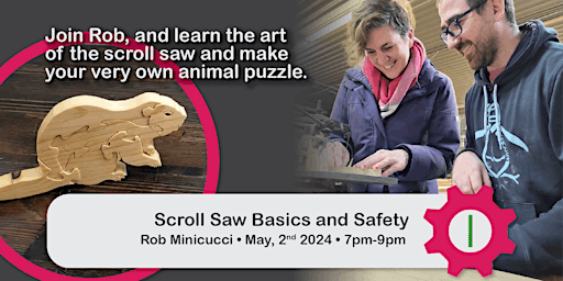 Imagen principal de Skill Forge - Scroll Saw Basics and Safety