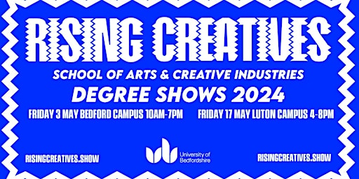 Imagen principal de 2024 Degree Shows - School of Arts and Creative Industries