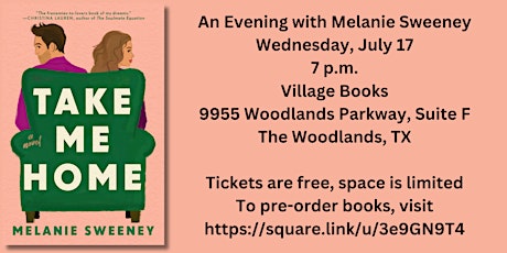 An evening with Melanie Sweeney