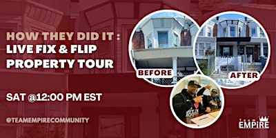Primaire afbeelding van "Discover Philly's No Money Down Property Tour: See the Finished Product!