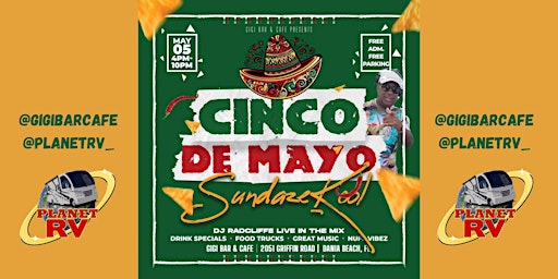 Sundaze Kool - Cinco De Mayo Celebration with DJ Racliffe  primärbild