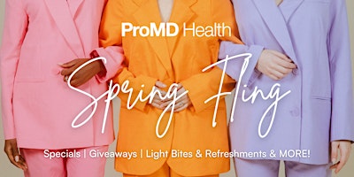 Imagem principal do evento ProMD Health Spring Fling