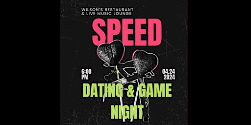 Imagen principal de Wilson’s Speed Dating & Game Night