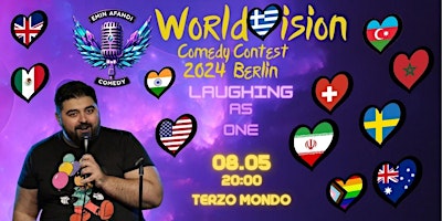 Imagem principal do evento WorldVision Comedy Contest 08.05 2024 Berlin