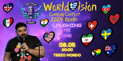 Imagem principal do evento WorldVision Comedy Contest 08.05 2024 Berlin