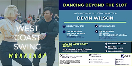 Devin Wilson Intermediate West Coast Swing Workshop