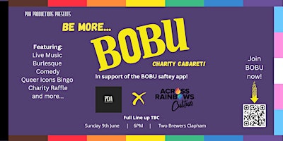 The Be More BOBU Charity Cabaret primary image