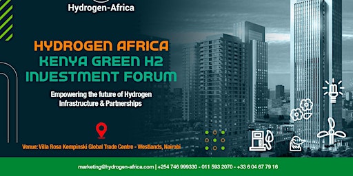 Imagem principal do evento HYDROGEN - AFRICA KENYA GREEN H2 INVESTMENT FORUM