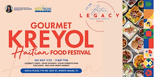 Image principale de Gourmet Kreyol Haitian Food Festival