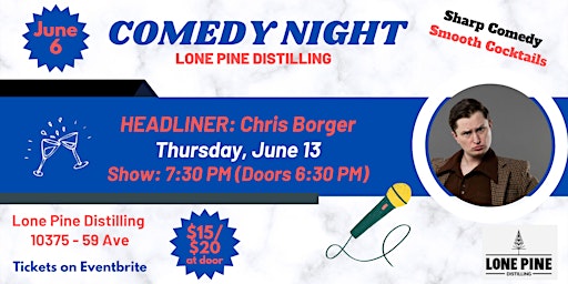Comedy Night at Lone Pine Distilling  primärbild