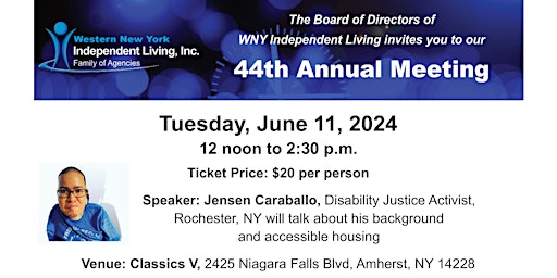 WNYIL 44th Annual Meeting primary image