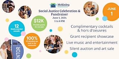 Social Justice Celebration & Fundraiser  primärbild