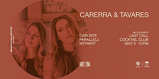 Carerra & Tavares at Last Call Cocktail Club by Bacata  primärbild