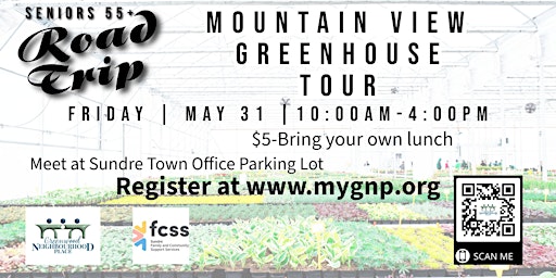 Seniors 55+ Trip "Mountain View Greenhouse Tour"  primärbild