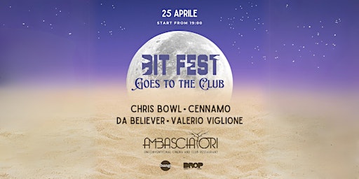 25 APRILE BIT FEST  GOES TO THE CLUB primary image