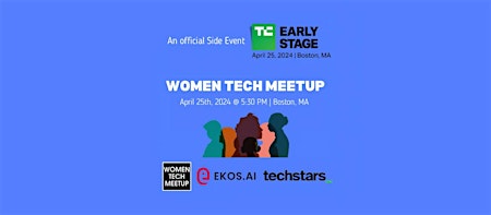 Women Tech Meetup: Fundraising & Growth Powered by Techstars primary image