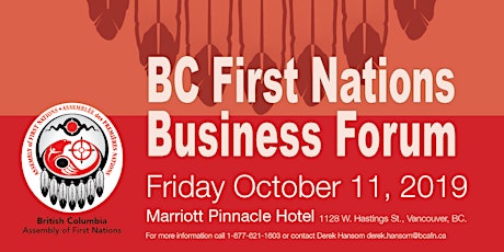 BC First Nations Business Forum Vancouver 2019 primary image