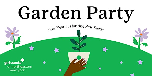 Girl Scouts Garden Party at Hudson Area Library!