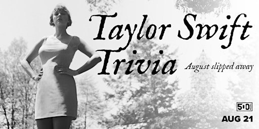 Primaire afbeelding van Taylor Swift Trivia