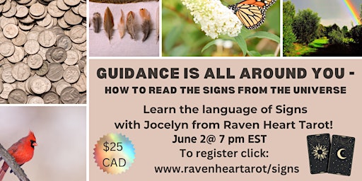 Image principale de Guidance is all Around You - How to Read the Signs From the Universe