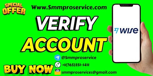 Best Selling Site To Buy Verified Wise Accounts primary image