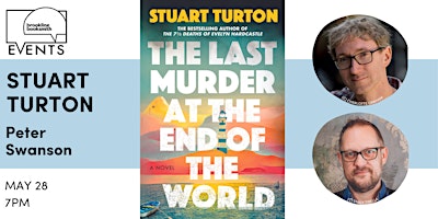 Primaire afbeelding van Stuart Turton with Peter Swanson: The Last Murder at the End of the World